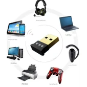 Bluetooth USB Bilgisayar Kulaklığı - Laptop ve Masaüstü Uyumlu - 5