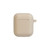 Airpods Pro 2 için Minimalist Sonbahar Kış Kulaklık Kılıfı - Çizgili Haki - 6