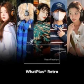 Bluetooth Retro Kulaklık - Yıldız Ay Gümüş - Turuncu/Siyah Süngerli thumbnail 2