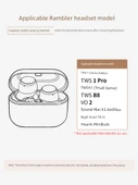 TWS1, X3, MiniBuds, TO-U Uyumlu Siyah Toz Önleyici Kulaklık Filtresi - 5-10 Adet - 4
