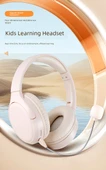 Bluetooth 6.0 Öğrenci Kulaklığı - Beyaz [Gerçek Zamanlı Dinleme + Kayıt Oynatma] - 6