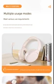 Bluetooth 6.0 Öğrenci Kulaklığı - Beyaz [Gerçek Zamanlı Dinleme + Kayıt Oynatma] - 10