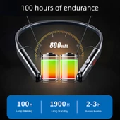 Boyuna Asılan Bluetooth Kulaklık - Mikrofonlu - Uzun Ömürlü Pil - S650 - 3
