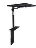 Ayarlanabilir Projektör Braketi - 22-40cm Karbon Çelik Teleskopik Çubuk - Metal Takviyeli Pan-Tilt - 6
