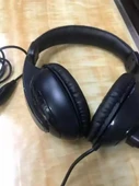 Mikrofonlu Kablolu Kulaklık - 3.5mm Girişli - Bilgisayar ve Eğitim İçin - Siyah - 5