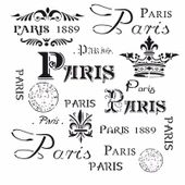 HD010 Home Dekor Stencil 45x45 - 1