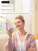 3.5mm Yuvarlak Girişli Siyah Dijital Ses Bilgisayar Kulaklığı - 5
