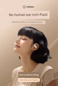 Kemik İletimli Bluetooth 5.0 Kablosuz Spor Kulaklık - Üst Model Siyah (Dolby Surround, AI Beam, 70 Saat) - 8
