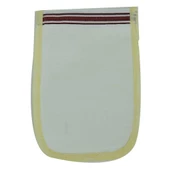 Doğal İpek Kese Sırt ve Vücut Masaj Banyo Kesesi Beyaz 16CMX25CM - 5