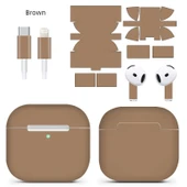 AirPods Pro 2 Uyumlu Altın 3M Koruyucu Sticker - 8