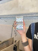 Sevimli INS Şeker Renkli AirPods 4 Kılıf - Elektro Kaplama Şeker Çanta, Kolye ve Elmas Etiketli - 2
