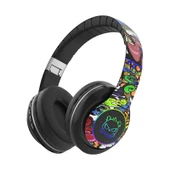 Bluetooth Kulaklık - Kablosuz Stereo - Graffiti Tasarım - Fighter - 6