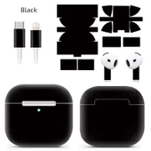 AirPods Pro 2 Uyumlu Grafit Rengi 3M Koruyucu Sticker thumbnail 2