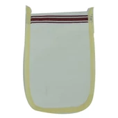 Doğal İpek Kese Sırt ve Vücut Masaj Banyo Kesesi Beyaz 16CMX25CM - 1