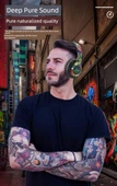 Bluetooth Kulaklık - Kablosuz Stereo - Graffiti Tasarım - Fighter - 8