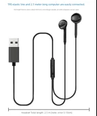 Mikrofonsuz Müzik Kulaklığı - Cool Beyaz - 1.5 Metre Tek Fişli - 10