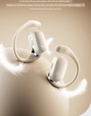 Kemik İletimli Bluetooth 5.0 Kablosuz Spor Kulaklık - Üst Model Siyah (Dolby Surround, AI Beam, 70 Saat) - 11