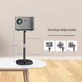 Masa Üstü Ayarlanabilir Projektör Braketi - 24-40cm - 2kg Taşıma Kapasiteli - 1