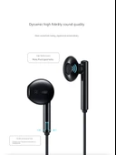 Huawei CM33 Type-C Kablolu Kulaklık - Siyah thumbnail 6