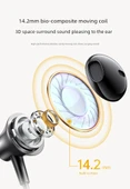 Type-C Kablolu Kulaklık - Yarı Kulak İçi, Yüksek Kalite Ses, HD Mikrofon - 7