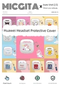 Huawei FreeBuds 6 Kılıf - Şeffaf Oturan Pikachu + Kolye - 6
