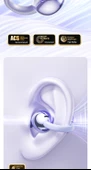 Kulak Klipsli Bluetooth 5.4 Kulaklık - M108 - Siyah Supreme Versiyon - 11
