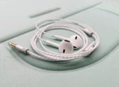Hi-Fi Kablolu Kulaklık - Apple Girişli Beyaz Kablo - 8