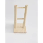 Ahşap Kulaklık Standı - Kare Tabanlı - 1