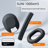 Sony WH-1000XM5 Kulaklık Koruyucu Aksesuar - Derin Mavi Kabuk Kılıfı - 7