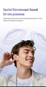 Kulak Klipsli Bluetooth 5.4 Kulaklık - M108 - Siyah Supreme Versiyon - 9