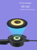 Tek Kulak 3.5mm/4-Pin Tek Girişli Bilgisayar/Telefon Kulaklığı - 5
