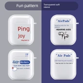 AirPods 1/2 Nesil Şeffaf TPU Kılıf - Para Önemli - 5