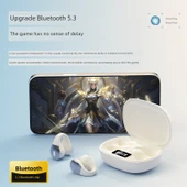 Bluetooth 5.3 Klipsli Kulaklık - Pembe Perfect Versiyon - 5