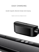 Akıllı Bluetooth Gözlük - MZ08 Siyah - Güneş Gözlüğü - 4