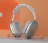 Bluetooth Kulaklık - Trendy Konkav Stil - Gümüş - 1