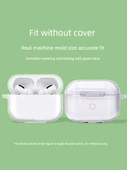 Xiaomi Buds 5 Pro Kılıf - Tamamen Şeffaf ve Kancalı - 3