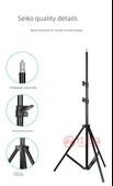 Projektör Raf Braketi 50cm Demir Tripod - Montaj ve Telefon Tutuculu - 8