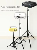 Projektör Raf Braketi 50cm Demir Tripod - Montaj ve Telefon Tutuculu - 6