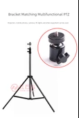 Projektör Raf Braketi 50cm Demir Tripod - Montaj ve Telefon Tutuculu - 9
