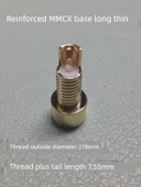 Geliştirilmiş MMCX USB Erkek Konnektör - MMCX Taban 3.55 - 4