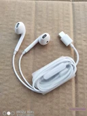 Type-C Gümüş Örgü Orjinal Kulaklık - Standart Paket thumbnail 2