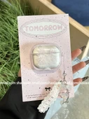 Simli Hareketli Kum Desenli AirPods 3 Koruyucu Kılıf - Tek Parça (Kolye Yok) - 3