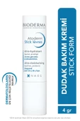 Bioderma Atoderm Lip Stick Besleyici, E Vitamini ve Shea Yağı İçeren Nemlendirici Dudak Bakım Kremi 4 gr - 1