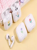 TWS-75 Bluetooth 5.3 Kulak İçi Kulaklık - Sarı Lale - 3