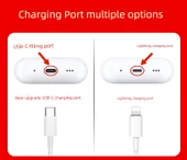 AirPods Pro 1 Şarj Kutusu Değişimi - Beyaz (L Ağız) - 6