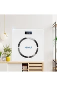 SANSUI Dijital Baskül Yağ- Kas Oranı Ve Vücut Kitle Endeksi Ölçer - Beyaz - 1