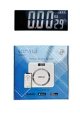 SANSUI Dijital Baskül Yağ- Kas Oranı Ve Vücut Kitle Endeksi Ölçer - Beyaz - 7
