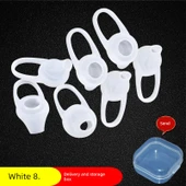Bluetooth Kulaklık Silikon Kılıf - Şeffaf 8 - PP Kutulu - 1