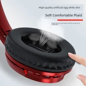 Retro Bluetooth Kulaklık - Mavi - HIFI Ses - 3