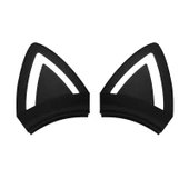 Kedi Kulaklıklı Silikon Aksesuar - Mavi Pro (3.5-4.5cm) - 11